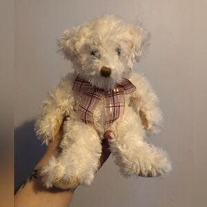 🪻Douglas | Fuzzy Cream Bear Plush Toy